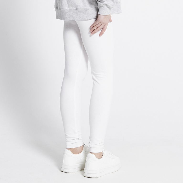 Basic leggings "Tilda Star" Optic white